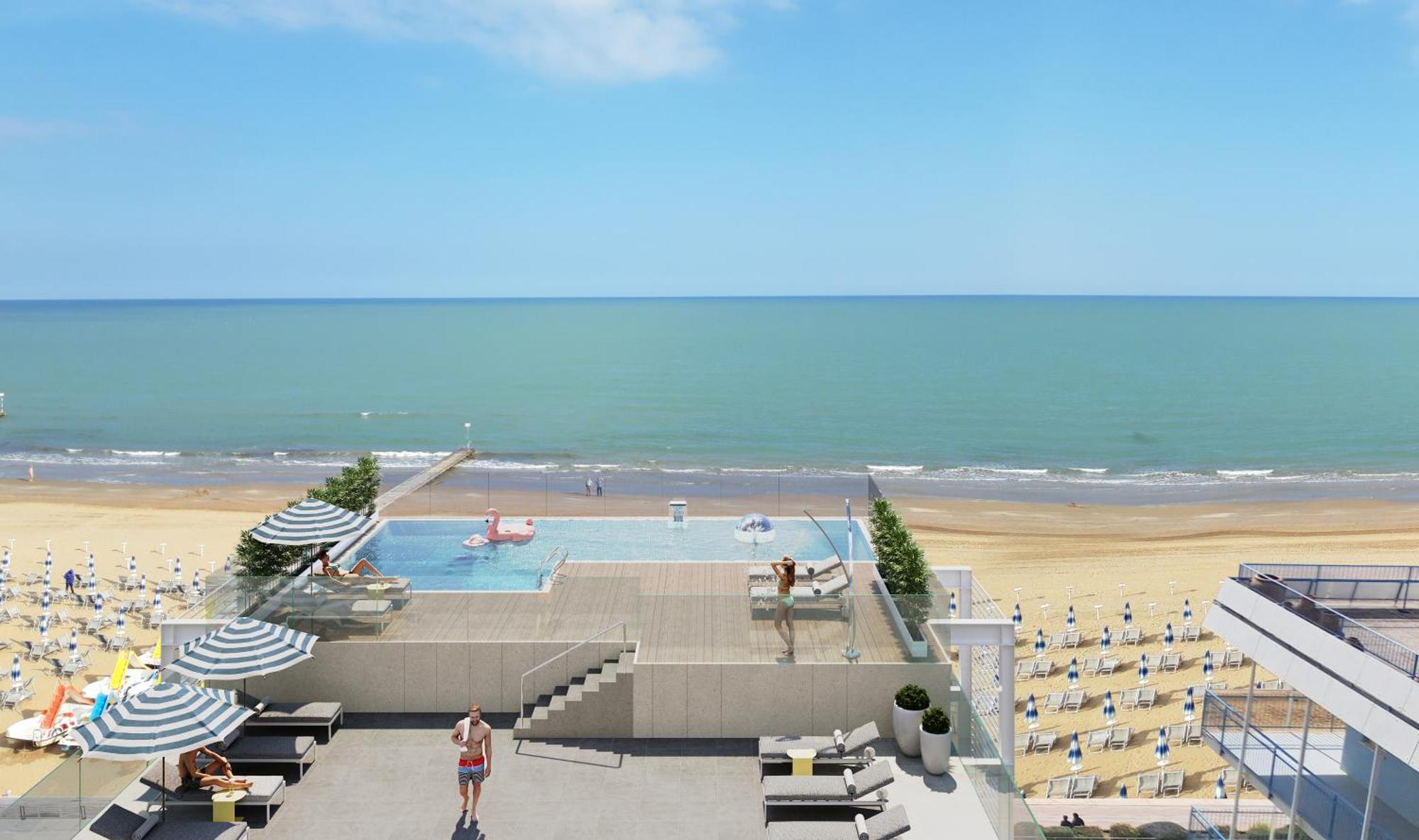 Victoria Frontemare Beach & Spa Hotel Jesolo Dış mekan fotoğraf